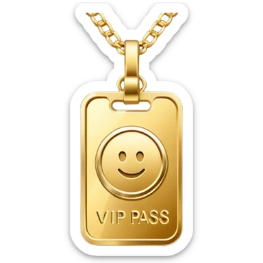 VIP Pass sticker