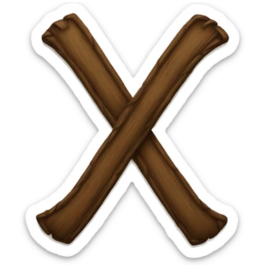 X sticker