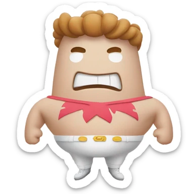 captain underpants sticker