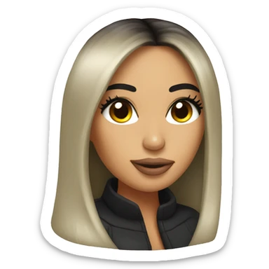 Kim kardashian sticker