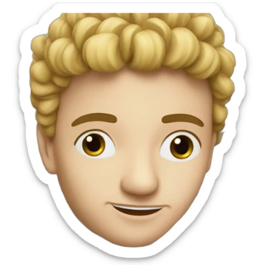 french pianist playing Bach sticker