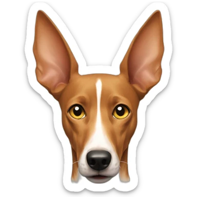 Podenco angry sticker