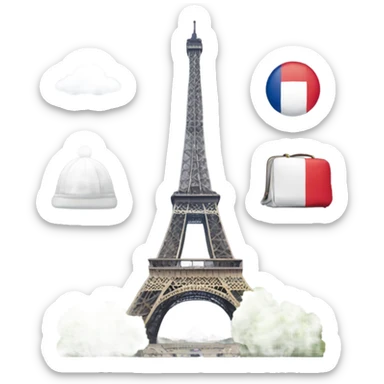 Paris sticker