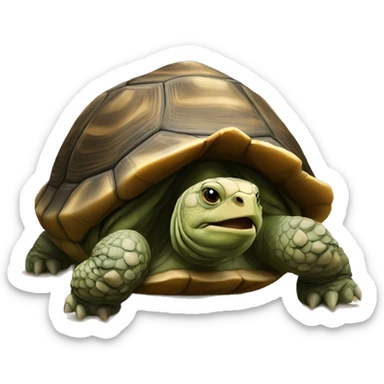 Tortoise love  sticker