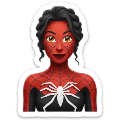 spider woman sticker
