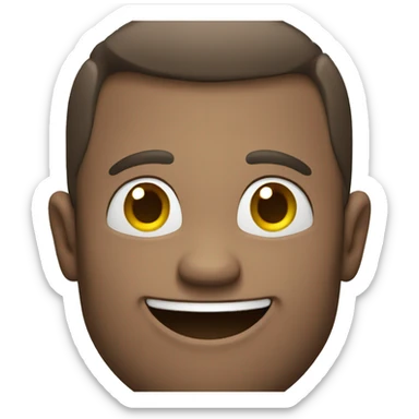 smiling fool sticker