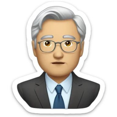 sad kasym zhomart tokayev sticker