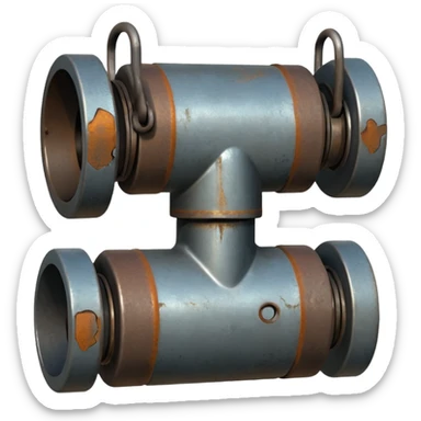 metal fittings sticker