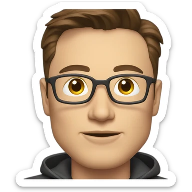 Elon musk video editor  sticker