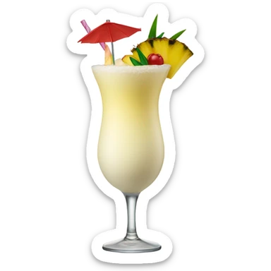 pina colada sticker