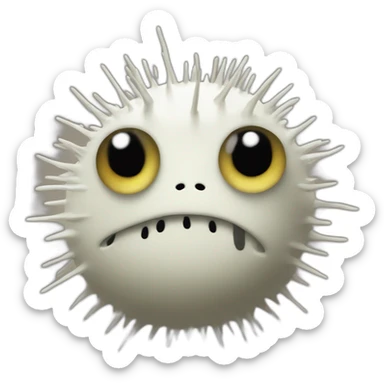 dust sprites from totoro sticker