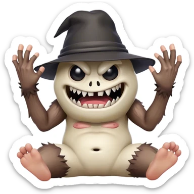 gore monster teeth stretching long wheres hubert discord moderator nad because he gets no play inside chipotle and has no swag chilling on fortnite  sticker