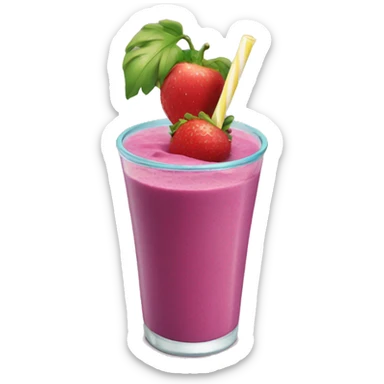 Smoothie sticker