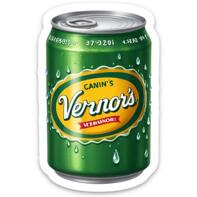 Vernors can sticker