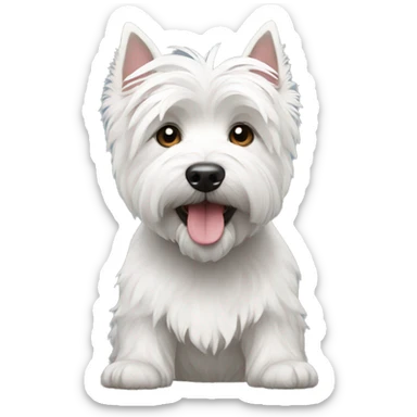 Westie sticker