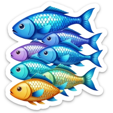 fish look right sticker