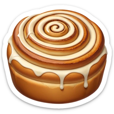 cinnamon roll sticker