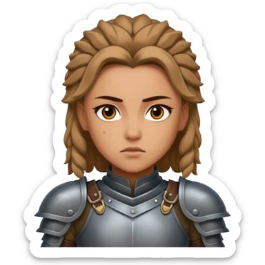 There is a series named the100 and i want to make a emoji of lexa Alycia jasmine make it realistic sticker