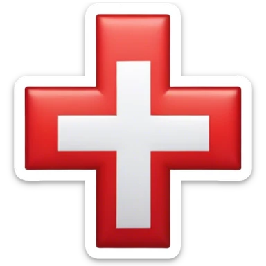 cross mark, often used to indicate something wrong, an error, or to cancel an action sticker