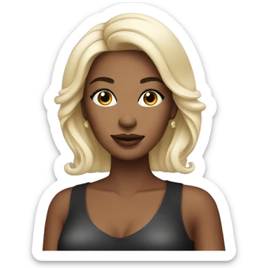 Glamour girl  sticker