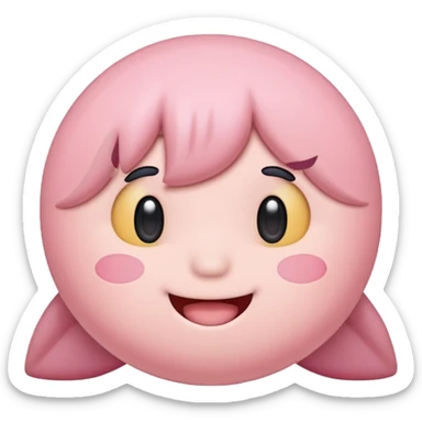 Kirby × Elfilin  sticker