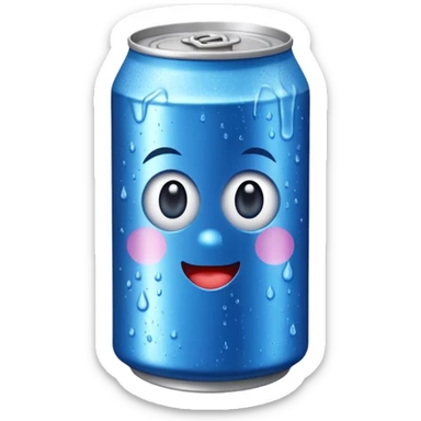 Blue Soda sticker