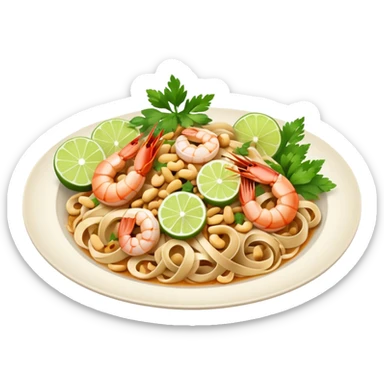 Pad thai sticker