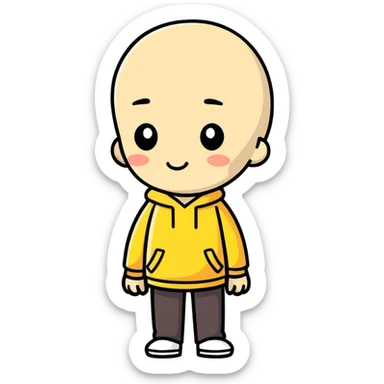 Shy person because someone said to him is so cute  sticker
