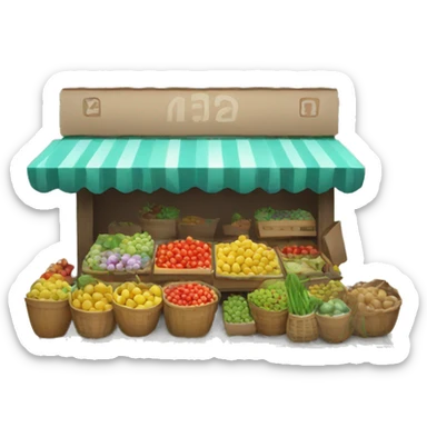 market sticker