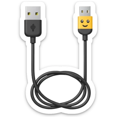 charge cable sticker