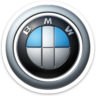 BMW logo whatsapp sticker sticker