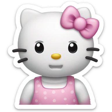 Hello kitty  sticker