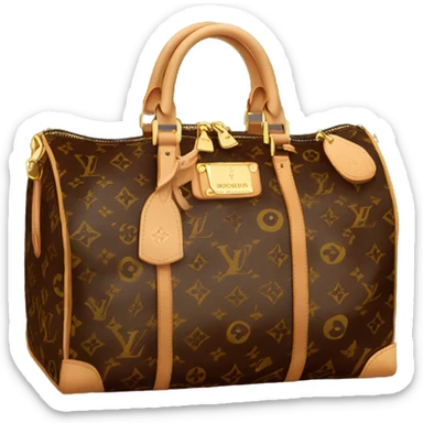 Louis Vuitton bag sticker