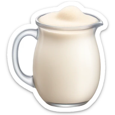 AI coconut creamer  sticker