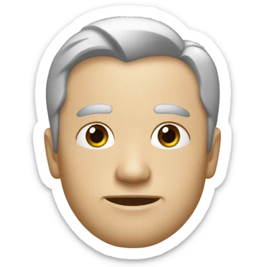 Phillip Estechebest with Chinese face  sticker