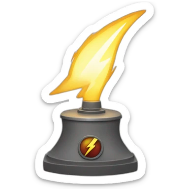 Revèrse flash powering up sticker