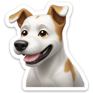 @dog dog dog dog play robotic sticker