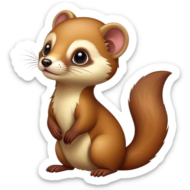 Weasel sticker