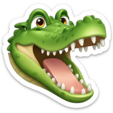 Vector the Crocodile sticker