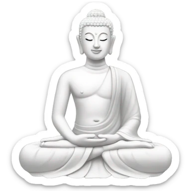 Buddha sticker