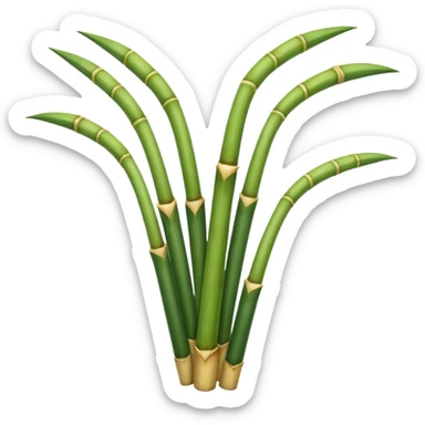 Sugarcane sticker