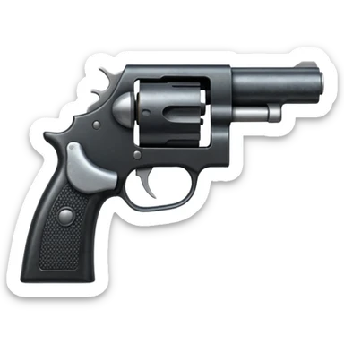 Pistol with extendo sticker