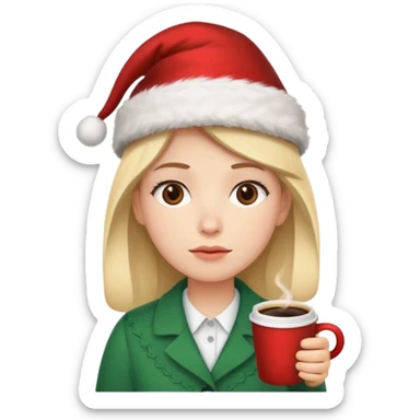 Developer going back to work after christmans holidays sticker