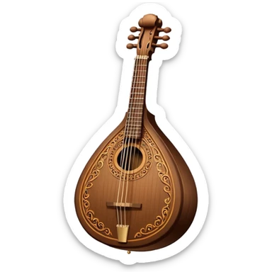 arabic oud sticker