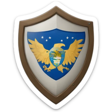 honduras and a shield sticker