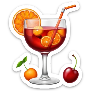Mach mir einen Cherry Negroni  sticker