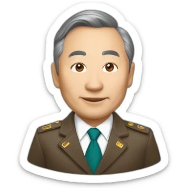 Chevron of Nazarbayev Intellectual School sticker