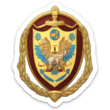 Escudo san agustín sticker