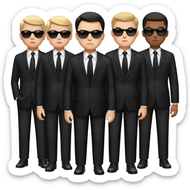 Men in black  sticker