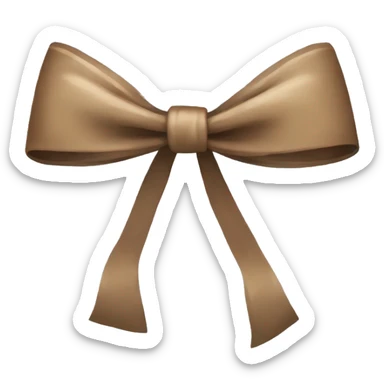 Bow sticker